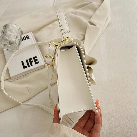 Bia Bow Leather Bag Set (2 Pcs)