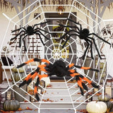 Plush Spider Halloween Horror Decor