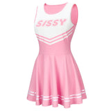 Sweet Pink Cheerleader Dress - Teens