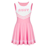 Sweet Pink Cheerleader Dress - Teens