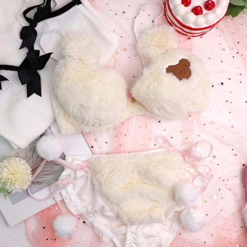 Furry Luna Bear Lingerie Set