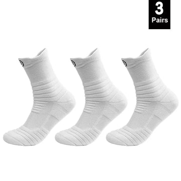 3 Pairs-Long-White