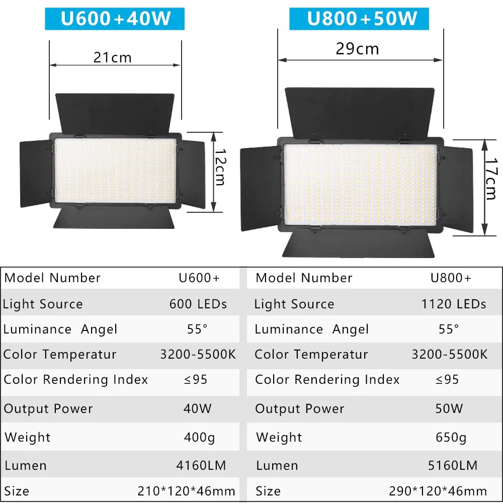 Ultra Studio LED Light with Tripod Stand