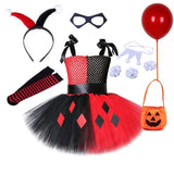 Joker Clown Costume Set - Kids