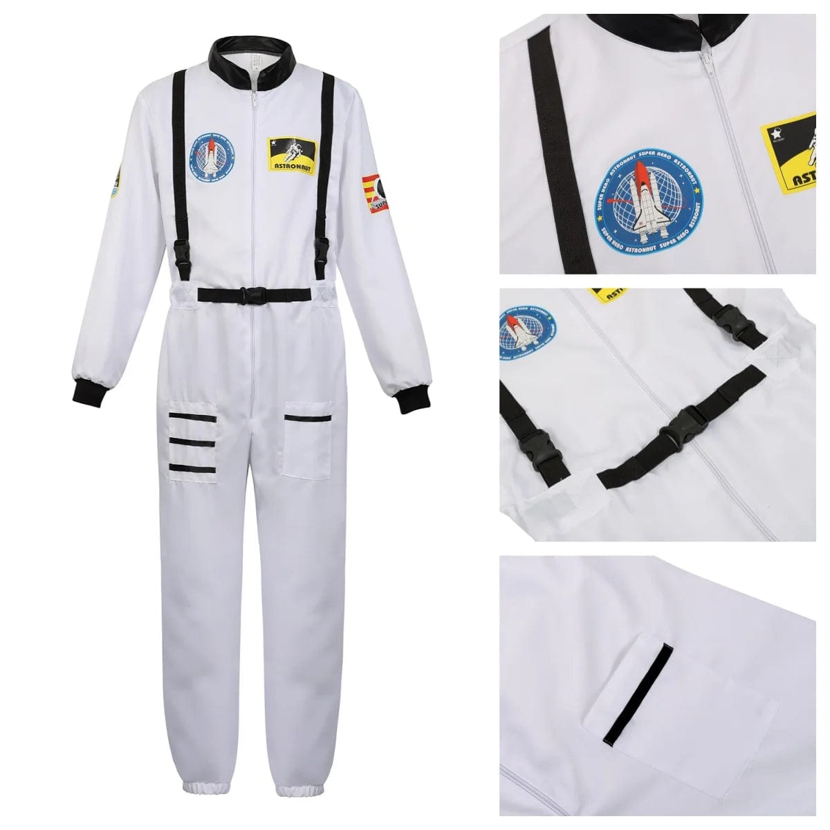 Spaceman Astronaut Jumpsuit Costume