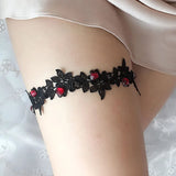 Ivy Leather Leg Garter Strap