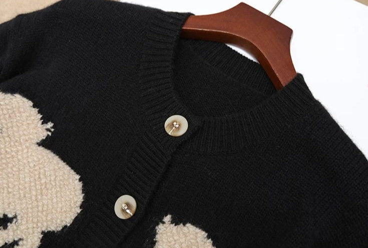 Stella Pure Cashmere Cardigan Sweater