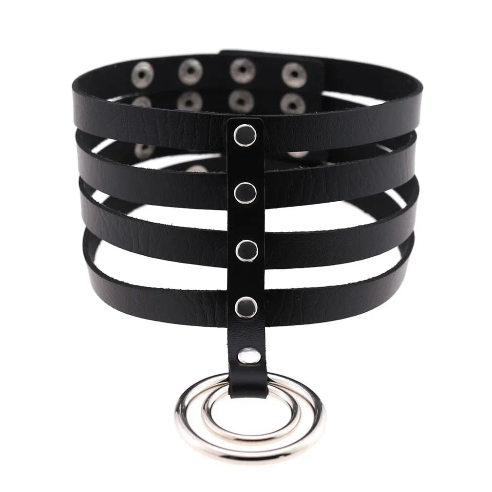 Doni Leather Choker Necklace