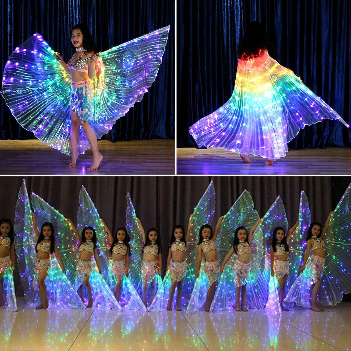 Luminous Fairy LED Wings Capes (Children)