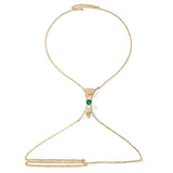 Esther Heart Body Chain Necklace