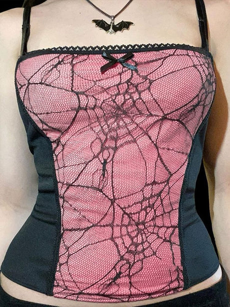 Sweet Spider Net Top