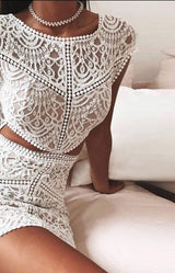 Angelina Crochet Lace Set