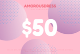 AMOROUS DRESS gift card 2020