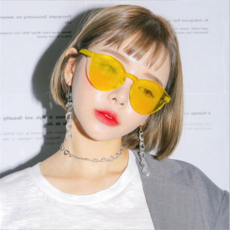 Candy Color Sunglasses - AMOROUSDRESS