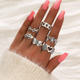 Jaline Mixed Ring Set