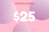 AMOROUS DRESS Gift Card Pink