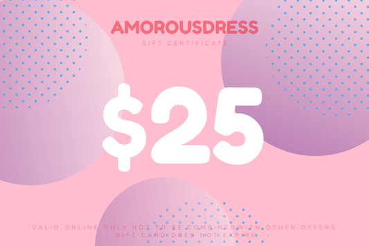 AMOROUS DRESS Gift Card Pink