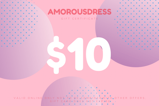 AMOROUS DRESS Gift Card Pink