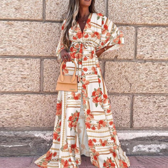 Sweet Mary V Neck Dress