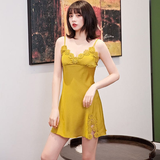 Darling Silk Lace Dress - AMOROUSDRESS