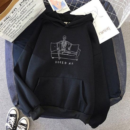 Halloween Graphic Pullover Sweatshirt - AMOROUSDRESS
