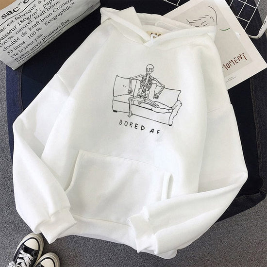 Halloween Graphic Pullover Sweatshirt - AMOROUSDRESS