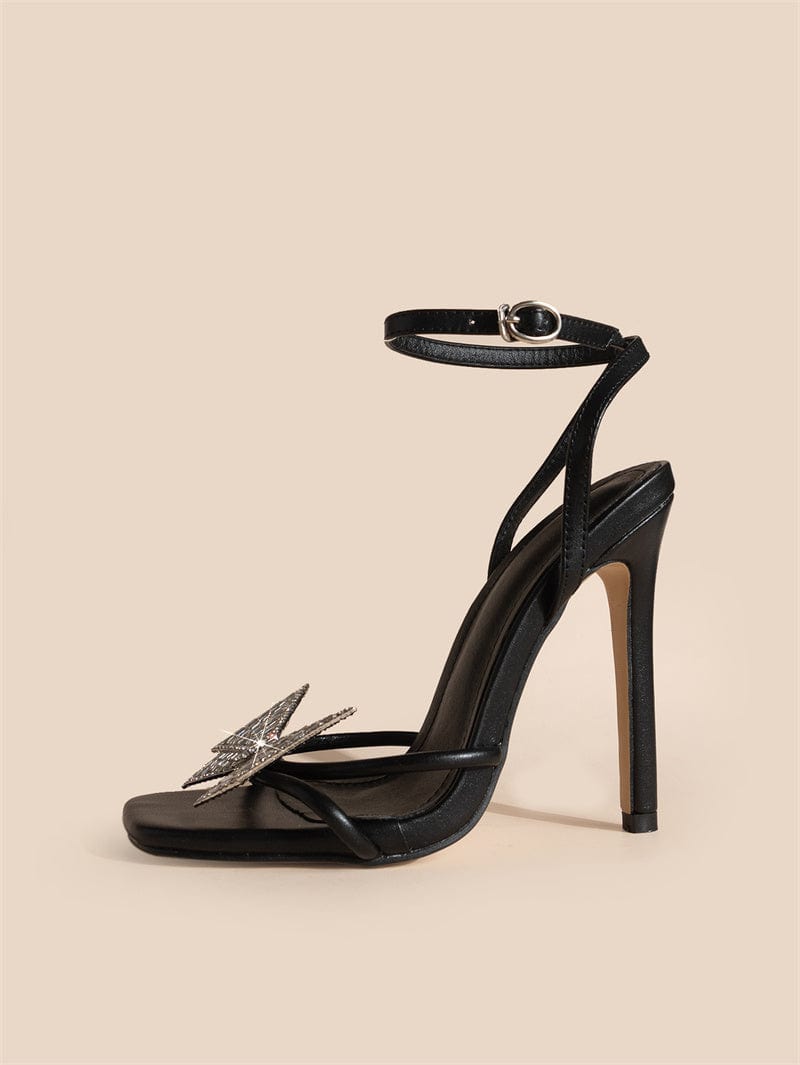 Butterfly High Heels Sandals – Mineli's Closet