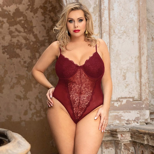 Dahlia Lingerie Bodysuit - AMOROUSDRESS