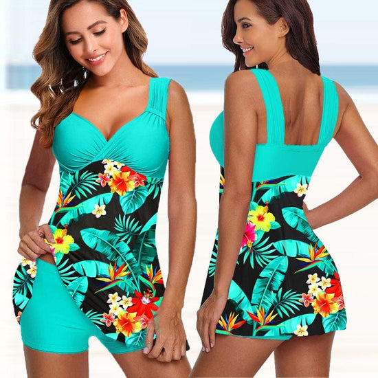 Carina Two Piece Swimsuit - AMOROUSDRESS