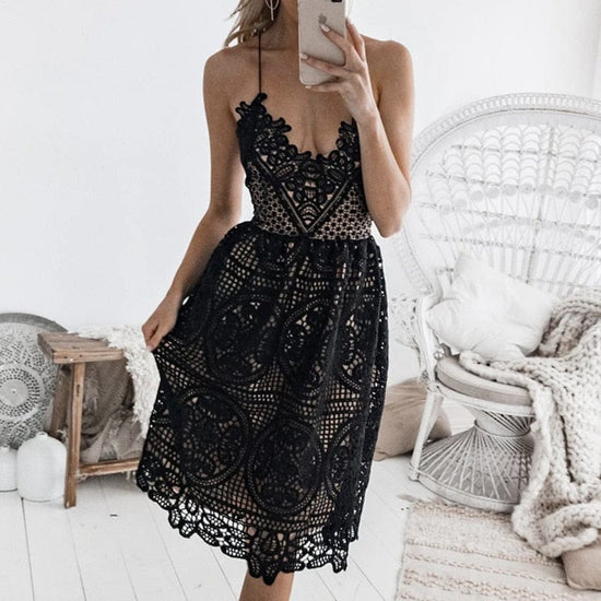 Sweet Angelina Lace Dress