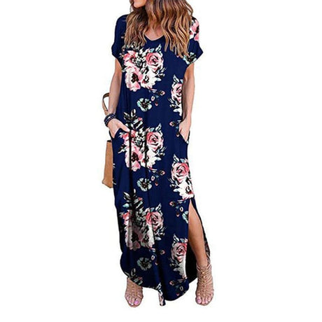 Shanda Long Midi Dress - AMOROUSDRESS