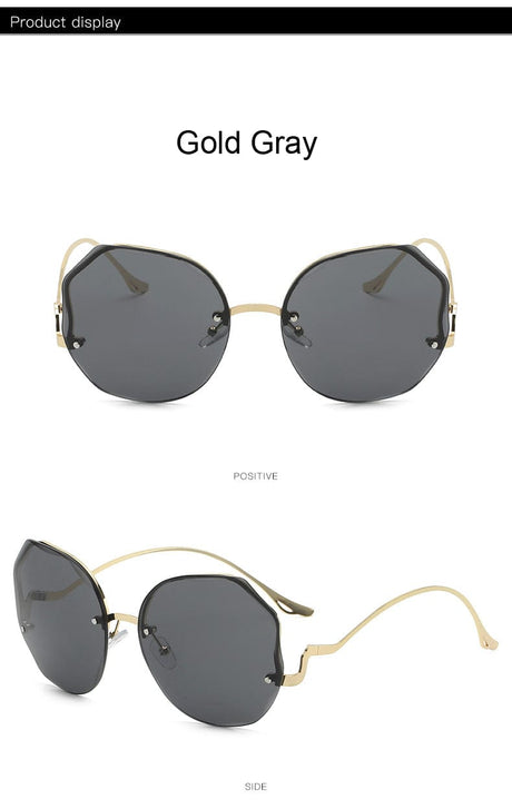 Designer Gradient Fashion Sun Glasses - AMOROUSDRESS