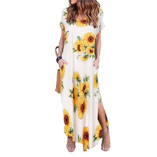 Shanda Long Midi Dress - AMOROUSDRESS