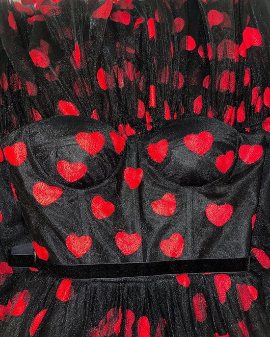 Romantic Heart Tulle Dress - AMOROUSDRESS