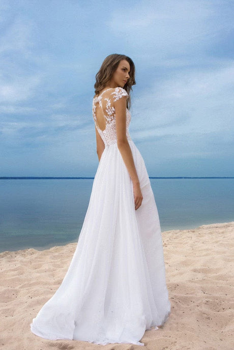 Jennifer Summer Wedding Dress - AMOROUSDRESS