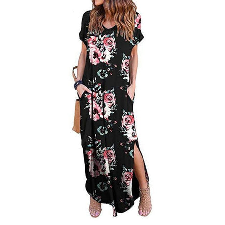 Shanda Long Midi Dress - AMOROUSDRESS