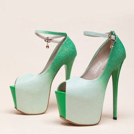 Faye Nightclub Heel Pumps - AMOROUSDRESS