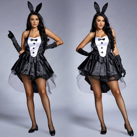 Elegant Bunny Tuxedo Costume - AMOROUSDRESS