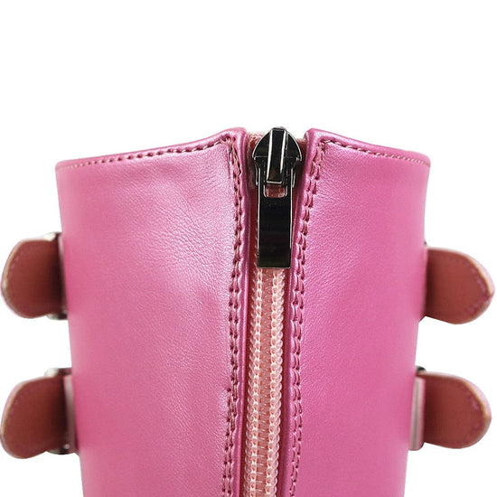 Sweet Pink Punk Fashion Boots - AMOROUSDRESS