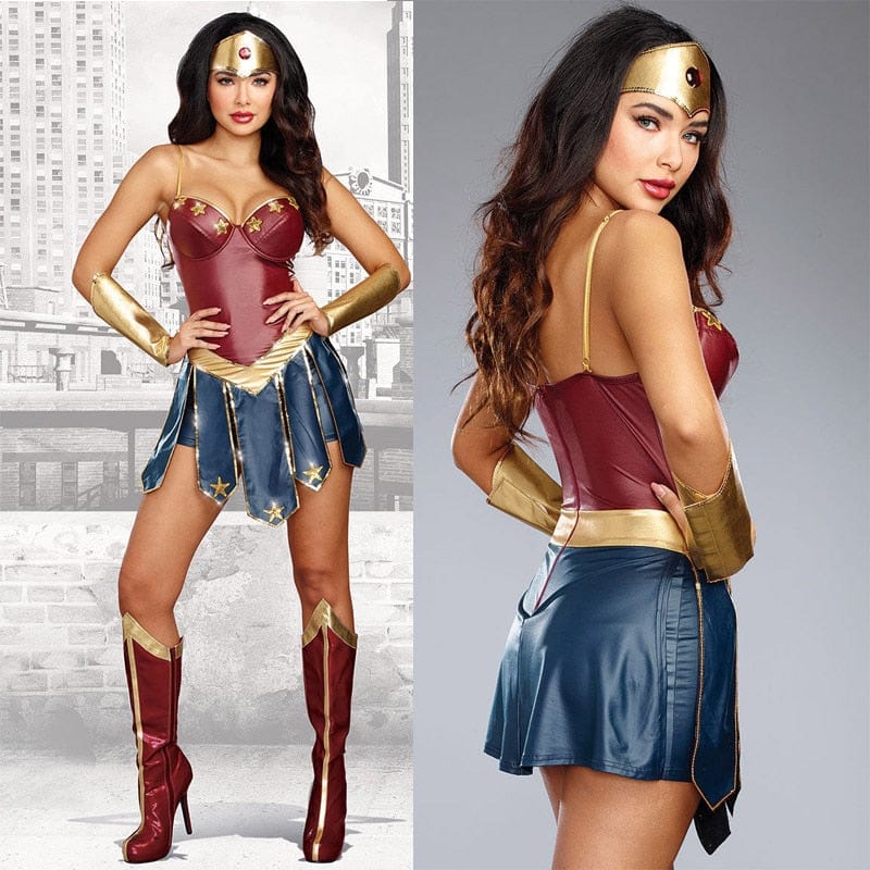 Wonder Woman Superhero Costume - AMOROUSDRESS