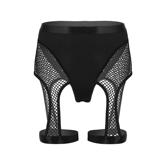 Tina Fishnet Rave Booty Shorts - AMOROUSDRESS
