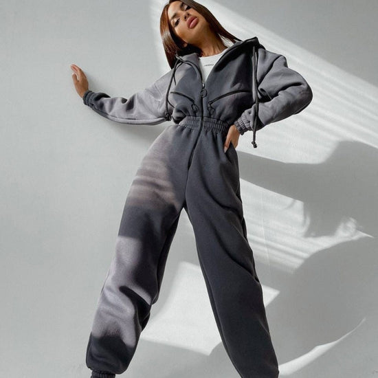 Passion Fleece Tracksuit - AMOROUSDRESS