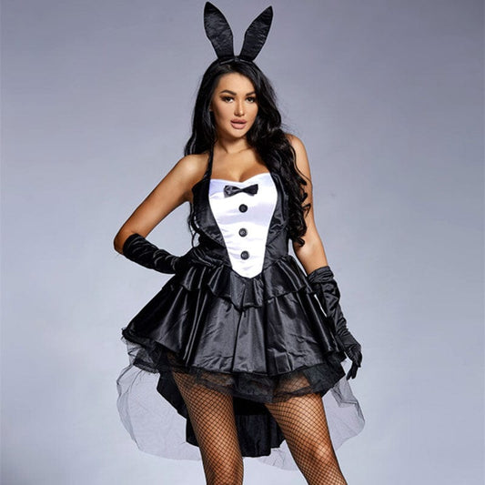 Elegant Bunny Tuxedo Costume - AMOROUSDRESS