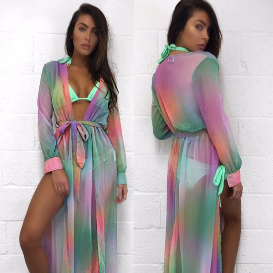 Pretty Designer Cover Up Robe - AMOROUSDRESS