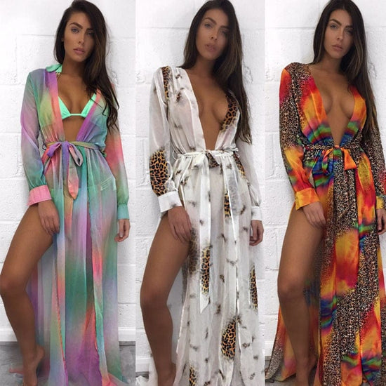 Pretty Designer Cover Up Robe - AMOROUSDRESS