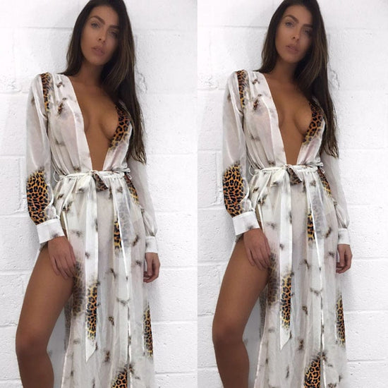 Pretty Designer Cover Up Robe - AMOROUSDRESS