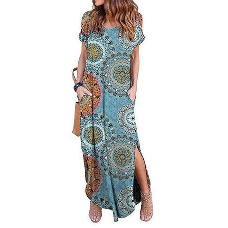 Shanda Long Midi Dress - AMOROUSDRESS