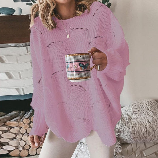 Katia Knitted Pullover Sweater - AMOROUSDRESS