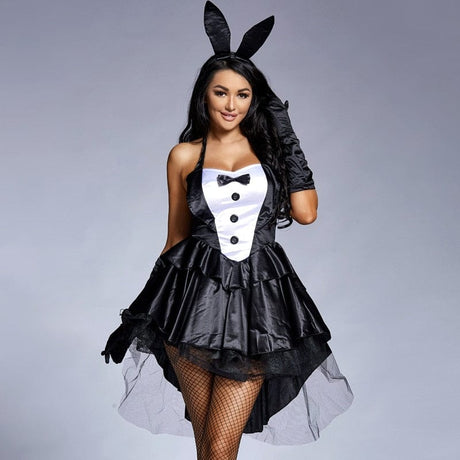 Elegant Bunny Tuxedo Costume - AMOROUSDRESS