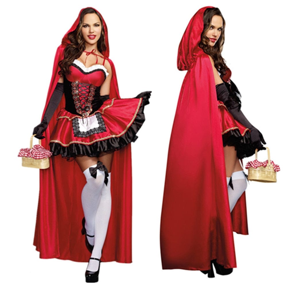 Little Red Riding Hood Costume Set - AMOROUSDRESS